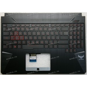 Keyboard Asus FX505GE-1B чёрная русифицированная (90NR00S2-R32RU0, 13N1-5JA0801, 13N1-5JA0901, 13NR00S1AP0211)+ Topcase Keyboard Asus FX505GE-1B чёрная русифицированная (90NR00S2-R32RU0, 13N1-5JA0801, 13N1-5JA0901, 13NR00S1AP0211)+ Topcase