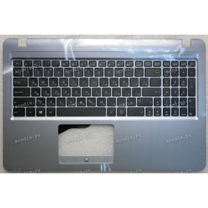 Keyboard Asus X540YA-1C серебристо-серый русифицированный (90NB0CN3-R30200, 13NB0B03P03011)+ Topcase