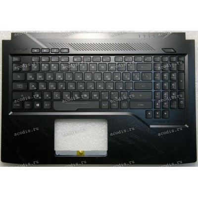 Keyboard Asus GL503GE-1D чёрная русифицированная (90NR0084-R30RU0, 3BBKLTAJNG0, EABKL004080)+ Topcase