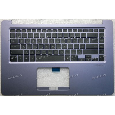 Keyboard Asus X510UA-1B серая русифицированная (90NB0FQ5-R32RU1, 39XKGTCJN80)+ Topcase