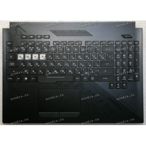 Keyboard Asus GL504GM-1B, GL504GV-1B чёрный матовый, русифицированный (90NR00K2-R31RU0, 13N1-57A0311, 13NR00K2AP0121)+ Topcase