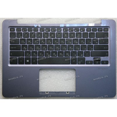 Keyboard Asus S410U, X411UA-1B, X411UF, X411UN серая русифицированная (90NB0GF2-R31RU0, 13NB0GF2AP0101)+ Topcase