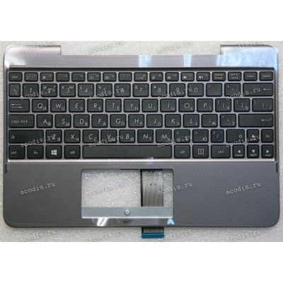 Keyboard Asus T101HA-3K серая русифицированная (90NB0BK1-R31RU0, 3DXF1TCJN00)+ Topcase