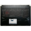 Keyboard Asus FX705DY-1B чёрный, русифицированный  (90NR0192-R31RU0, PY20070901020, 13N1-6EL0C11, 13N1-6EA0421, 13NR00Z1AP0111)+ Topcase