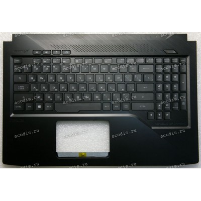 Keyboard Asus GL503VD-1B чёрный матовый, русифицированный  (90NB0GQ2-R31RU0, 3BBKLTAJN10, EABKL004020-2)+ Topcase