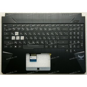 Keyboard Asus FX505GE-1B чёрная русифицированная (90NR00S1-R33RU0, 13N1-5JA0901, 13NR0131AP0111)+ Topcase