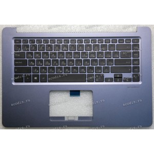 Keyboard Asus X510UN-1B, X510UF-1B, X510UR-3B серо-синий русифицированный (90NB0GS5-R30490, 90NB0FY2-R32RU1, 90NB0IK5-R30590, 90NB0GS5-R30190, 39XKGTCJN80, 13NB0FY2P03011, 9Z.NDXLQ.401)+ Topcase Keyboard Asus X510UN-1B, X510UF-1B, X510UR-3B серо-синий русифицированный (90NB0GS5-R30490, 90NB0FY2-R32RU1, 90NB0IK5-R30590, 90NB0GS5-R30190, 39XKGTCJN80, 13NB0FY2P03011, 9Z.NDXLQ.401)+ Topcase