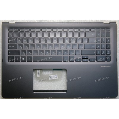 Keyboard Asus UX561UA-1A чёрный матовый, русифицированный (90NB0G41-R30580, 3BBKKTAJN40, 13NB0G41AP0101)+ Topcase