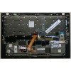 Keyboard Lenovo ThinkPad X1 Carbon Gen 6th чёрная, матовая русифицированная (01YR591, 01YR555, 15427507, PK1316R2B06, SN20P38728, YD84, 9BD002Y, V160520CS1, YD2-RU, 8SSN20P38728S, AM16R000300, DA30000KX30, SC10Q59879, EX480_FPCCLICKPAD_FPR_NON-NFC) c подс