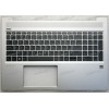 Keyboard HP EliteBook 450 G6, 450 G7, ProBook 450 G6, 450 G7, 455 G6, 455 G7 !!! с подсветкой!!! серебристый металлик русифицированная (L45090-001, L45090-251, PMXAEX8K701010051005R, 2B-BBU16Q100, BYS20210423, 4BX8KTATP00, PMXAEX8K80101010900DO, 2B-BBU29Q Keyboard HP EliteBook 450 G6, 450 G7, ProBook 450 G6, 450 G7, 455 G6, 455 G7 !!! с подсветкой!!! серебристый металлик русифицированная (L45090-001, L45090-251, PMXAEX8K701010051005R, 2B-BBU16Q100, BYS20210423, 4BX8KTATP00, PMXAEX8K80101010900DO, 2B-BBU29Q
