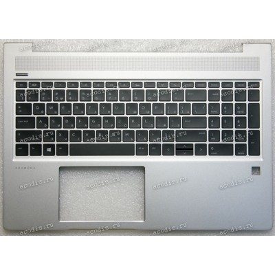 Keyboard HP EliteBook 450 G6, 450 G7, ProBook 450 G6, 450 G7, 455 G6, 455 G7 !!! с подсветкой!!! серебристый металлик русифицированная (L45090-001, L45090-251, PMXAEX8K701010051005R, 2B-BBU16Q100, BYS20210423, 4BX8KTATP00, PMXAEX8K80101010900DO, 2B-BBU29Q