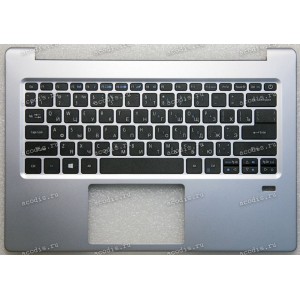 Keyboard Acer Swift 1 SF113-31, Swift 3 SF314-57-519E серебристый, русифицированная (6B.GNKN5.018, 13N1-1ZA0501, 13N1-1ZA0D01, 6B.GNNN5.018, 6BGNKN5018, 6BGNNN5018, 13N1-1ZA0501, 13N1-1ZA0K01, 13N1-1ZP0201, 6B.GPRN5.018, 6BGPRN5018) + Topcase original NEW