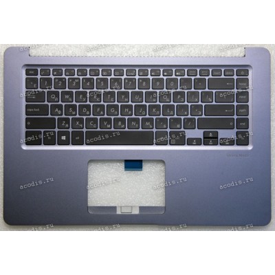 Keyboard Asus X510UA-1B серая русифицированная, с подсветкой (90NB0FQ5-R31RU1, 39XKGTCJN80)+ Topcase