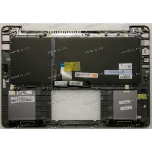 Keyboard Asus UX310UA-1A, UX310UF, UX310UQ, UX410UA, UX410UQ светло-серый металлик, нерусифицированный  (90NB0CJ1-R31UI0, 0KN0-UM2UI16, 13N0-UMA0211, 13NB0CJ1AM0311) + Topcase