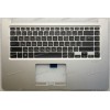 Keyboard Asus X510UA-1A серебристый матовый, русифицированный, подсветка (90NB0FQ1-R31RU0, 39XKGTCJN00)+ Topcase