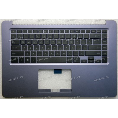 Keyboard Asus X510UR-3B  серо-синий нерусифицированный (90NB0FY2-R32UI1, 13NB0FY2P03011)+ Topcase