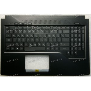 Keyboard Asus GL503GE-1B чёрная русифицированная (90NR0082-R30RU0, 3BBKLTAJNF0, EABKL004070)+ Topcase