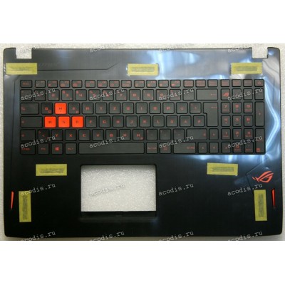 Keyboard Asus GL502VS-1A нерусифицированный чёрный (90NB0DD1-R31GE0, 13NB0DD1AP0201, 0KNB0-6612GE00)+ Topcase