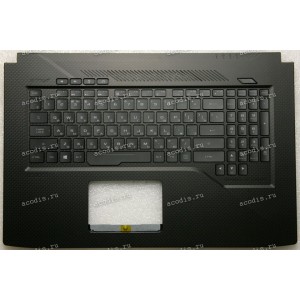 Keyboard Asus GL703GE-1A чёрная, русифицированная (90NR00D1-R30RU0, 3BBKNTAJN80, EABKN004030)+ Topcase