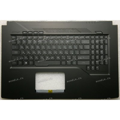 Keyboard Asus GL703GE-1A чёрная, русифицированная (90NR00D1-R30RU0, 3BBKNTAJN80, EABKN004030)+ Topcase