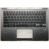 Keyboard Asus UX331UA-1B серый русифицированный (90NB0GZ2-R31RU0, 13N1-3JA0911, 0KN1-3J2RU23, 9Z.NENLN.30118)+ Topcase