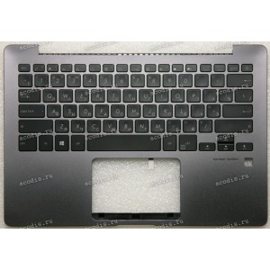 Keyboard Asus UX331UA-1B серый русифицированный (90NB0GZ2-R31RU0, 13N1-3JA0911, 0KN1-3J2RU23, 9Z.NENLN.30118)+ Topcase