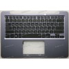 Keyboard Asus S410U, X411UA-1B, X411UF, X411UN серая русифицированная, подсветка (90NB0GF2-R32RU0, 13NB0GF2AP0101)+ Topcase 