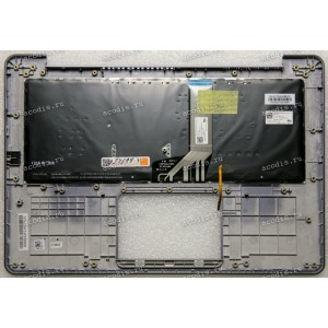 Keyboard Asus S410U, X411UA-1B, X411UF, X411UN серая русифицированная, подсветка (90NB0GF2-R32RU0, 13NB0GF2AP0101)+ Topcase 