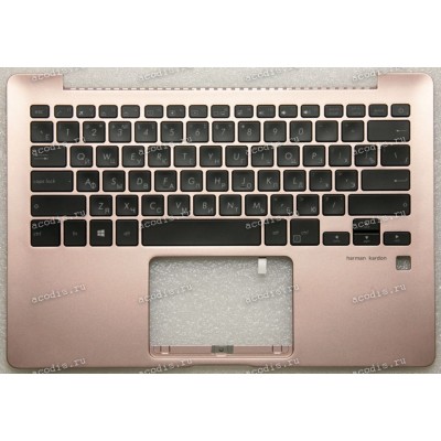 Keyboard Asus UX331UAL-1D розовая русифицированная (90NB0HT4-R31RU0, 13N1-46A0921, 13NB0HT4AM0221, OKN1-46RU13)+ Topcase 