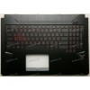 Keyboard Asus FX705GE-1B TUF Gaming чёрный русифицированная, с подсветкой  (90NR00Z2-R31RU1, 13N1-6EA0501, 13NR00R2AP0201)+ Topcase