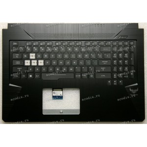 Keyboard Asus FX705GE-1A чёрная нерусифицированная (90NR00Z1-R32UI0, 13N1-6EA0521, 13NR00Z1AP0211)+ Topcase Keyboard Asus FX705GE-1A чёрная нерусифицированная (90NR00Z1-R32UI0, 13N1-6EA0521, 13NR00Z1AP0211)+ Topcase