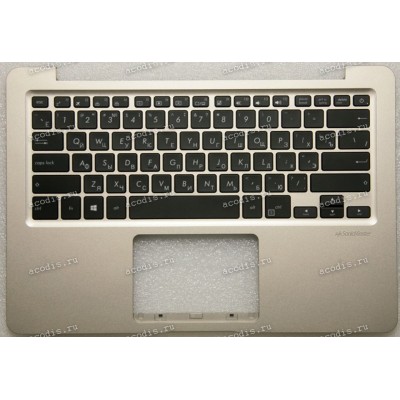 Keyboard Asus S410U, X411UA-1A, X411UF, X411UN шампань, русифицированная (90NB0GF1-R32RU0, 13NB0GF1AP0101)+ Topcase