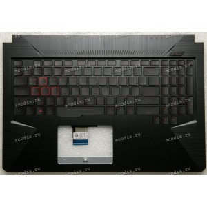 Keyboard Asus FX504GD-1A чёрная нерусифицированная, корея (90NR00J1-R31K00)+ Topcase Keyboard Asus FX504GD-1A чёрная нерусифицированная, корея (90NR00J1-R31K00)+ Topcase