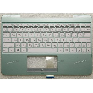 Keyboard Asus T101HA-3D салатовый русифицированная (90NB0BK2-R31RU0, 3DXF1TCJN10)+ Topcase