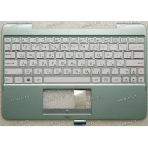 Keyboard Asus T101HA-3D салатовый русифицированная (90NB0BK2-R31RU0, 3DXF1TCJN10)+ Topcase Keyboard Asus T101HA-3D салатовый русифицированная (90NB0BK2-R31RU0, 3DXF1TCJN10)+ Topcase