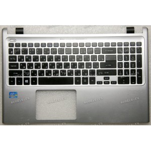 Keyboard Acer V5-571G серебристый, русифицированная (WIS604VM4400, 39.4VM06.002 )+ Topcase