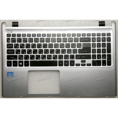 Keyboard Acer V5-571G серебристый, русифицированная (WIS604VM4400, 39.4VM06.002 )+ Topcase