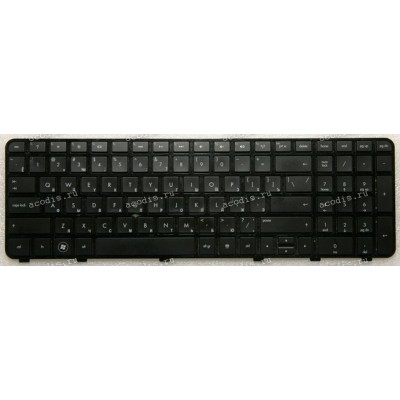 Keyboard HP Pavilion dv6-6000 чёрная матовая русифицированная (640436-251, 634139-251, V122603AS1-RU)