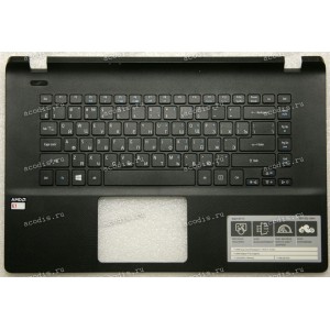 Keyboard Acer ES1-522 чёрная, русифицированная (AP16G000300, FA16G000400, PK1316G1A04, MP-10K23SU6981W)+ Topcase Keyboard Acer ES1-522 чёрная, русифицированная (AP16G000300, FA16G000400, PK1316G1A04, MP-10K23SU6981W)+ Topcase