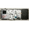 Keyboard Acer Aspire M3-581TG чёрная матовая на сером, русифицированная (MP-11F53SU-528, 0KN0-762RU12121)