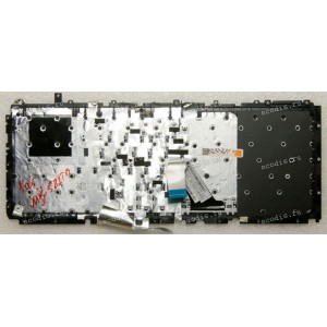 Keyboard Acer Aspire M3-581TG чёрная матовая на сером, русифицированная (MP-11F53SU-528, 0KN0-762RU12121)