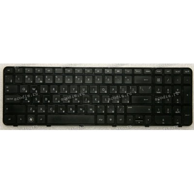 Keyboard HP Pavilion G6-2000 черная матовая русифицированная (697452-001, 699497-001, 681800-251)