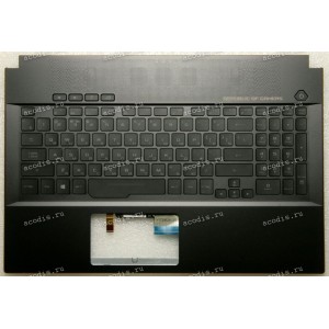 Keyboard Asus GM501GM-2A чёрный матовый русифицированный (90NR00F2-R31RU0, 13NR0031AM0111, 13N1-4MA0311)+Topcase