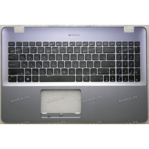 Keyboard Asus X542UA-1B серо-синяя,  русифицированная (90NB0F22-R30RU0, 13N1-26A0702)+Topcase