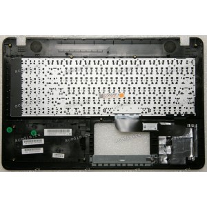 Keyboard Asus X541UV-1C серый металлик, русифицированная  (90NB0CG3-R31RU0, 13NB0CG3AP0321)+Topcase