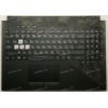 Keyboard Asus GL504GS-1A чёрная матовая русифицированная (90NR00L1-R32RU0, 13N1-56A0261, 0KN1-561RU11)+Topcase Keyboard Asus GL504GS-1A чёрная матовая русифицированная (90NR00L1-R32RU0, 13N1-56A0261, 0KN1-561RU11)+Topcase