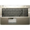Keyboard Asus X541UV-1A золотистый, русифицированный (90NB0CG1-R31RU0, 39XKFTCJN00, 0KNB0-6723RU00)+Topcase Keyboard Asus X541UV-1A золотистый, русифицированный (90NB0CG1-R31RU0, 39XKFTCJN00, 0KNB0-6723RU00)+Topcase