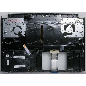 Keyboard Acer Nitro 5 AN515-55-54PU чёрная матовая русифицированная (6B.Q7KN2.068, FH5IM_KB_PLATE, AP336000101-HA25, FA336000101-3, 6BQ7KB2068, 002-18K33LHE01, SOE-NCB1954, LG05P_N90B3L, NKI15131173, PK133361C04, ACM18K3/3SU) + Topcase Original NEW