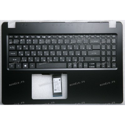 Keyboard Acer Aspire 3 A315-56 чёрный матовый, русифицированный (6B.HS5N2.005, AM2ME000100-SSH3, AP2MB000101SVT20A, 6BHS5N2005, V180566AS, SV05T_A72B, NKI151S0AP, PK132VVV2A04, AEZAU700120, V1805D1)+Topcase NEW original COVER.UPPER.BLACK.W/KB.RUSSIAN