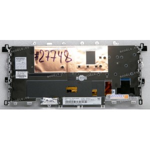 Keyboard Lenovo ThinkPad Yoga X1 1st Gen 2016 c подсветкой (SN20H34933AA, LIM14L83SUJ4421, RVY-84SU, 46M.04PKB.0018, 00JT881, 73F001C, 8SSN20H34933C, SN20H34933) (Black/Matte/RUO) чёрная матовая русифицированная PointStick